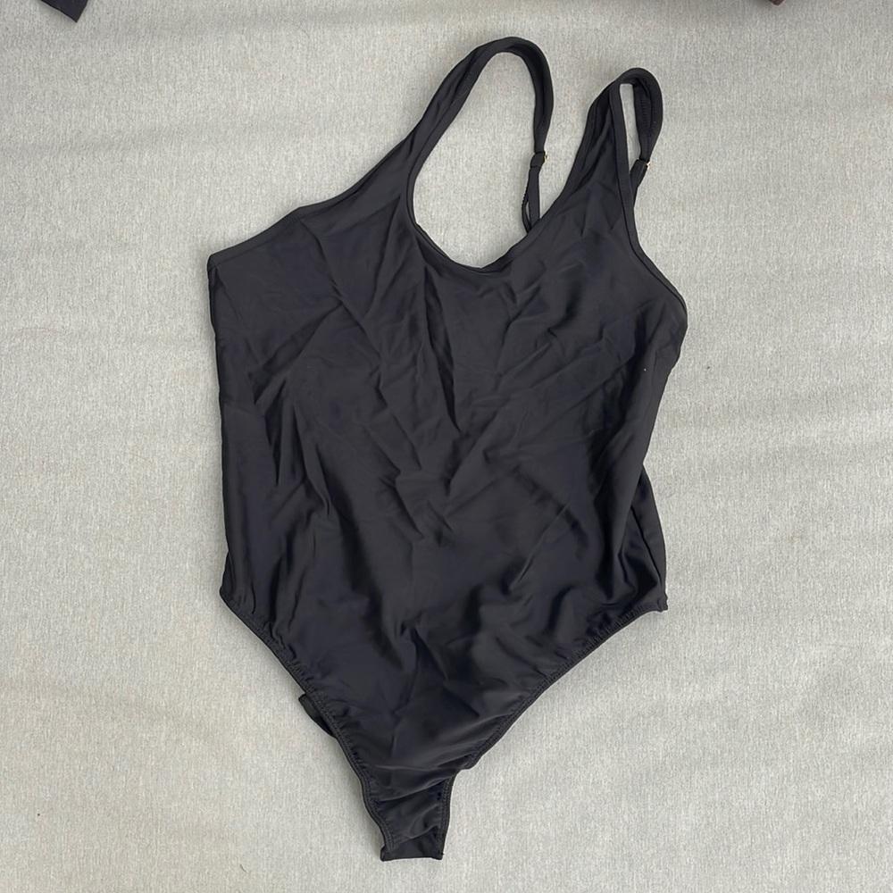 We Wore What bodysuit one shoulder